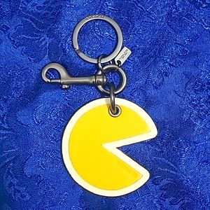 Coach Pac-Man Motif Bag Charm